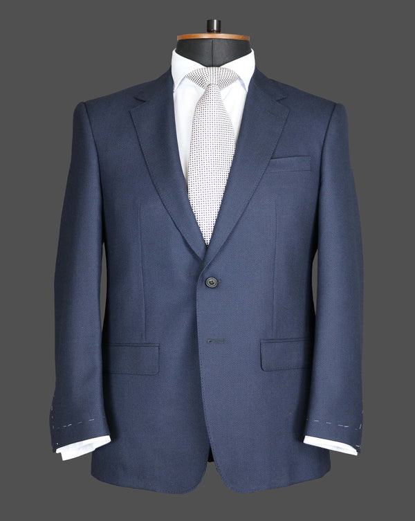 TLA027 - Navy Birdseye Suit