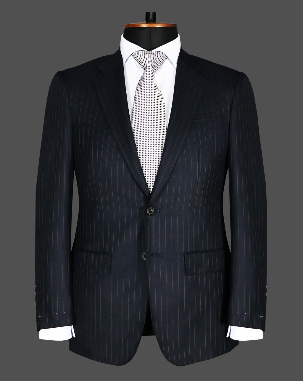 TLA026 - Navy Stripe Suit