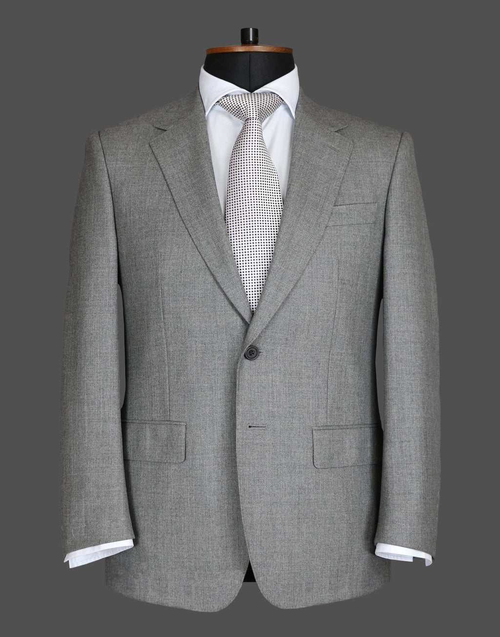 TLA018 - Plain Light Grey Suit