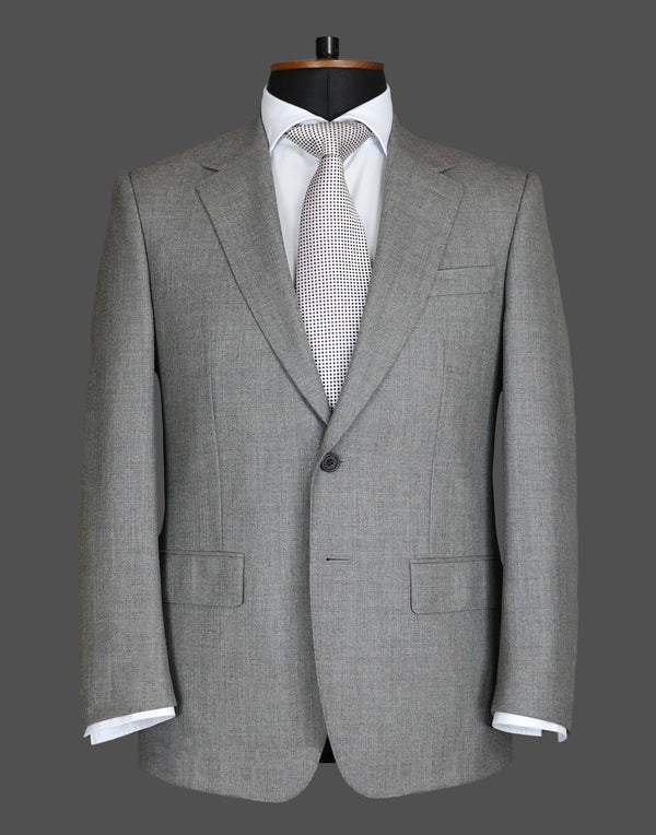 TLA018 - Plain Light Grey Suit