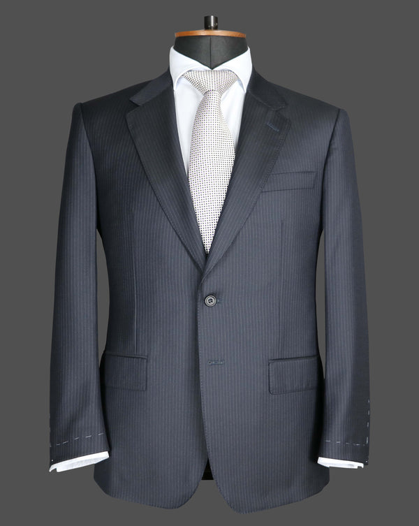 TLA002 - Navy Pinstripe Suit