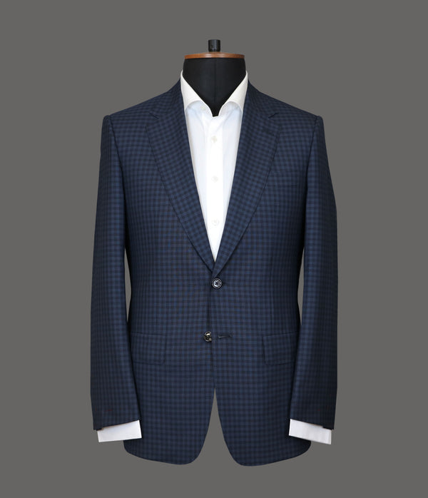 LUT026<br>Navy Check Suit<br>2612/1