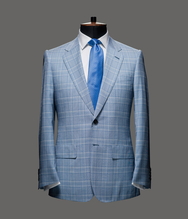 LUT016<br>Blue Check Suit<br>8818