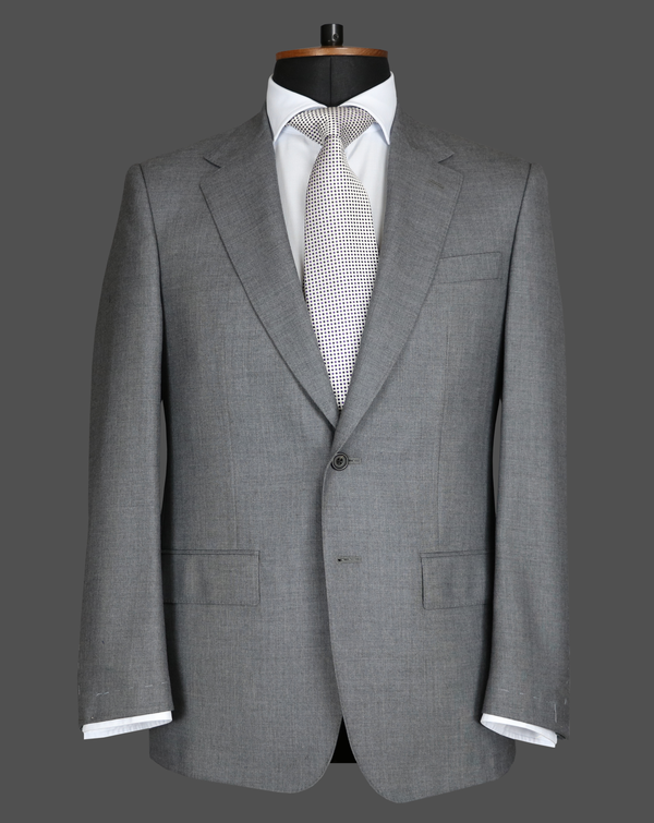 TLA023 - Plain Light Grey Suit