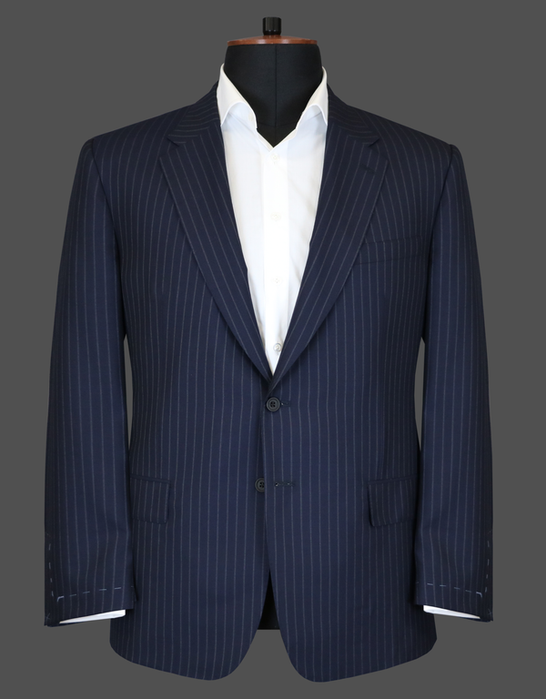 TLA048 - Navy Stripe Suit