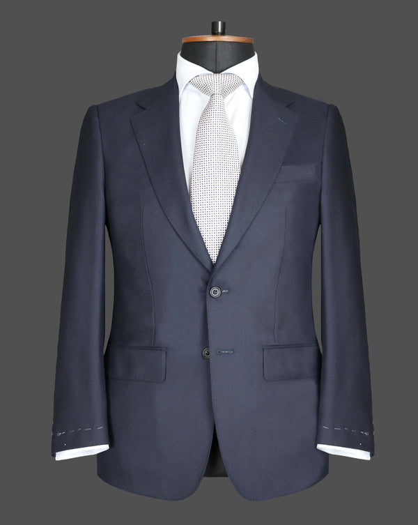 TLA022 - Plain Midnight Navy Suit