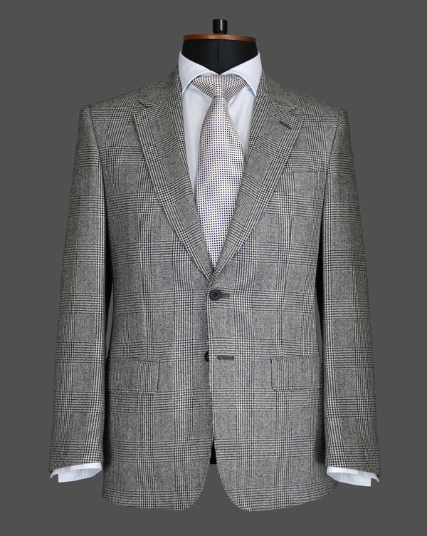 TLA046 - Grey Prince of Wales Check Suit